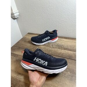 Hoka One One Bondi 7 Blue 1110519 BIBBL Running Shoes (Women's Size 11) Sneakers